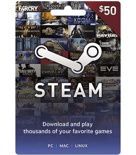 This Steam $20 gift card is the ideal gift for your favorite gamer. When you don't know what games they want, or have, just pick up this easy-to-use gift card and let them do the rest. It can be used to buy games, software, hardware or any other item available from the Steam store. It may also be redeemed for any of the movies available …